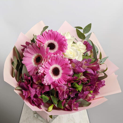 Mixed Bouquet with gerberas
