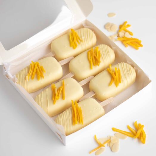 Чизкейки эскимо «Манго-Маракуйя»