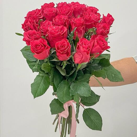 Моно букет из 21   розы