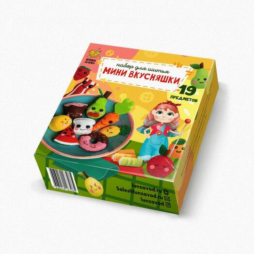 Набор для шитья игрушек Мини Вкусняшки