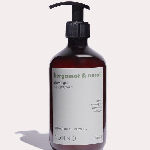 Гель для душа SONNO Bergamot Neroli