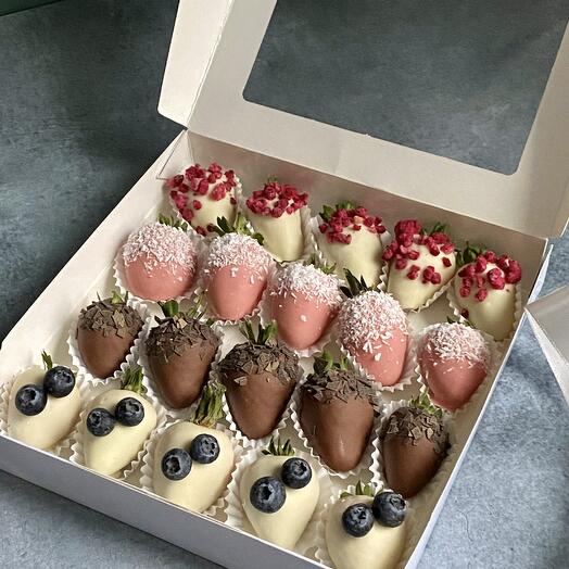 Клубника в шоколаде  (16-20🍓)