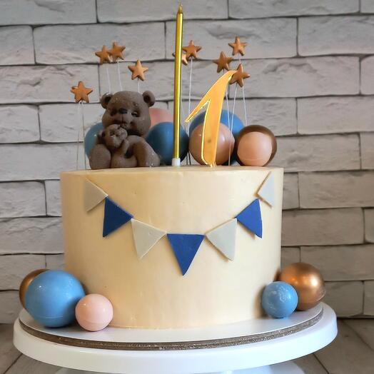 Торт "На годик"