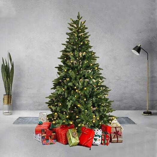 Artificial Christmas Tree with LED Decoration 150cm