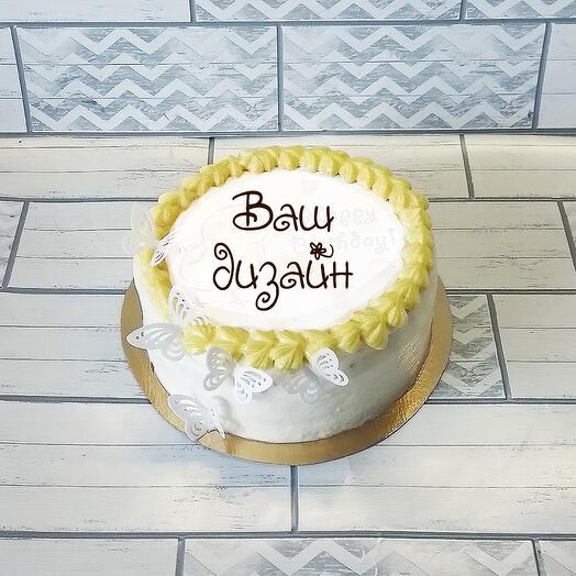 Торт с вашим дизайном, 1 кг