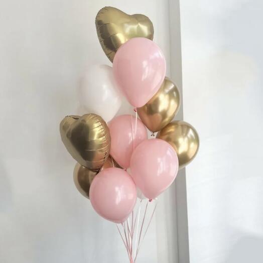 Globos de helio, 10 piezas
