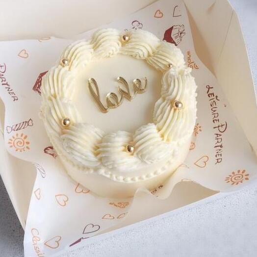 Бенто тортик в стиле Ламбет,,Love