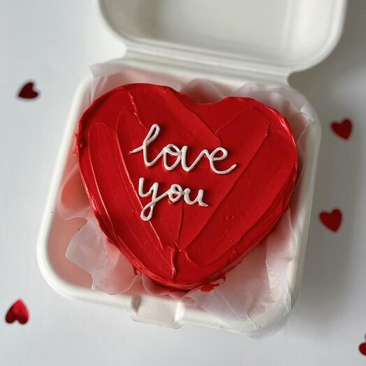 Бенто-сердце love you