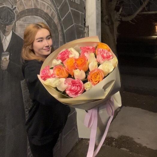 Микс из роз