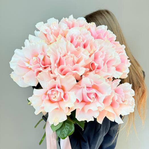 Французские розы под ленту (11 шт) 💗💗