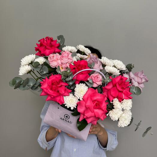 Авторская композиция в сумочке KERBEZ