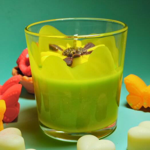 Солнечная ромашка натуральная ароматическая свеча, 250 мл