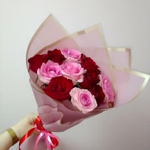 Mezcla de 11 rosas