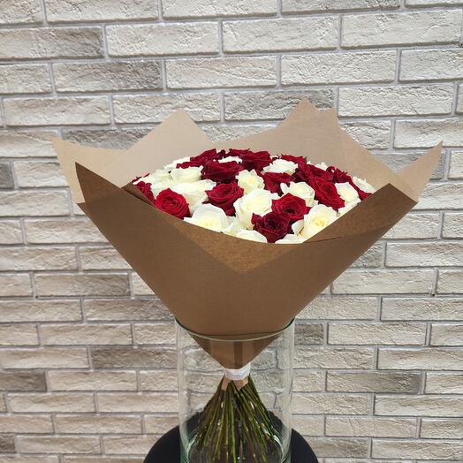 51 Роза микс ️🌷🩷