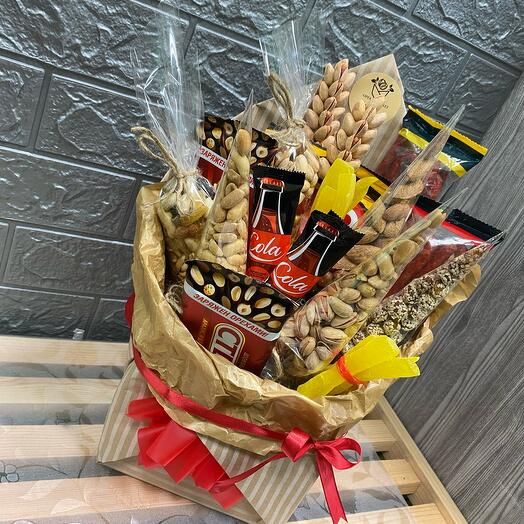 Конверт орешки,шоколадки, колбаски🍫🌰