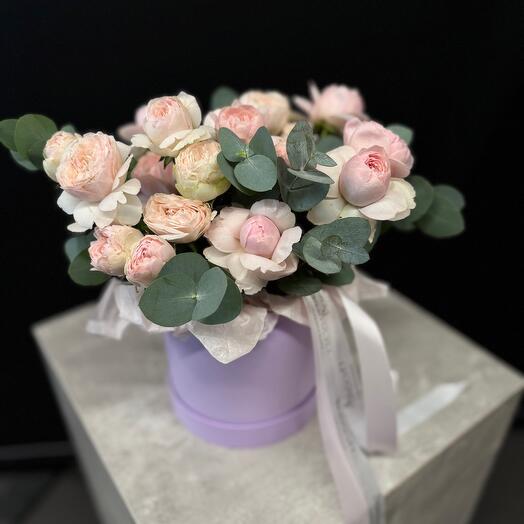 Цветы в коробке