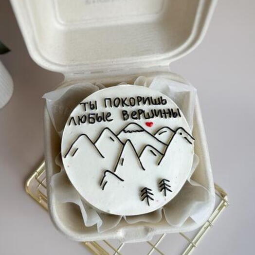 Бенто торт «Вершины»