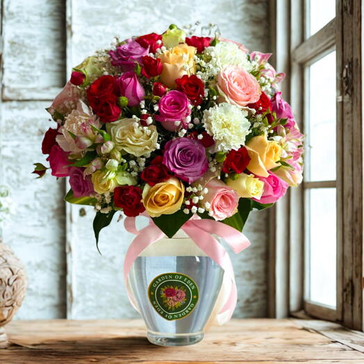 Blossom Arc Vase