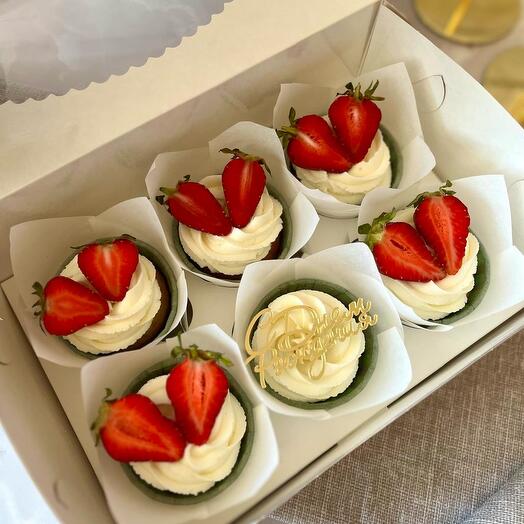 Капкейки 6шт
