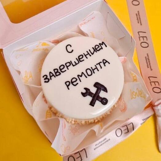 Бенто торт «С завершением ремонта» на новоселье