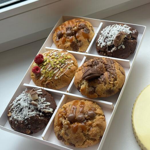 NY cookies (набор из 6 штук) (принимаю заказ на 1 сентября)