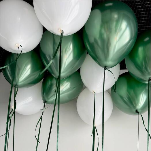 "Лесная зелень" (набор из 11 шаров для мужчины)