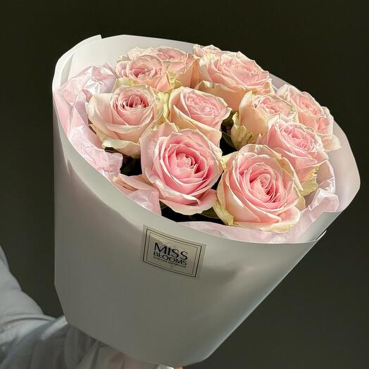 Моно из нежных мини роз