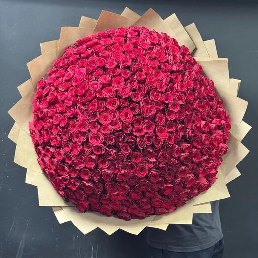 Букет гигант из 301 розы