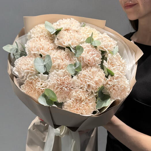 Диантусы в букете 15шт