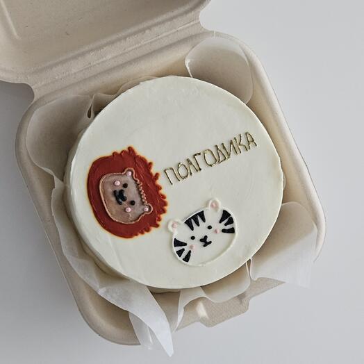 Бенто торт детский полгодика 6 месяцев