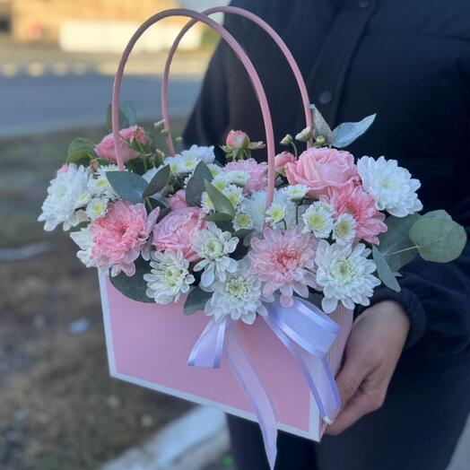 Сумочка в розовом цвете  2