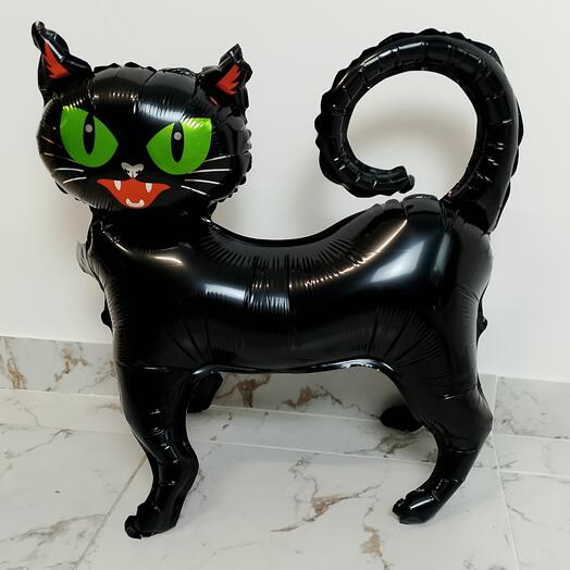 Кот ведьмы - шар-фигура