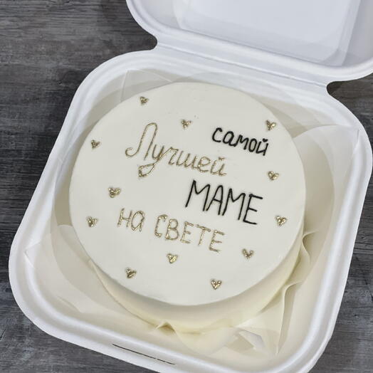 Бенто тортик лучшей маме