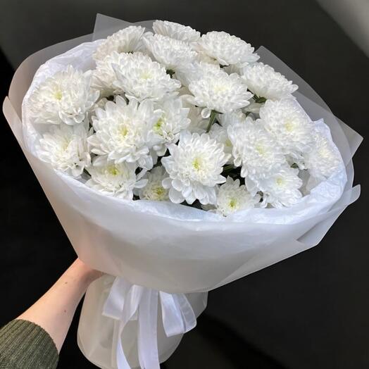 Букет кустовых хризантем