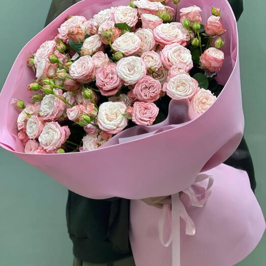 Mix Mademoiselle 💐🦋🍀 made of charming peony - shaped bush roses