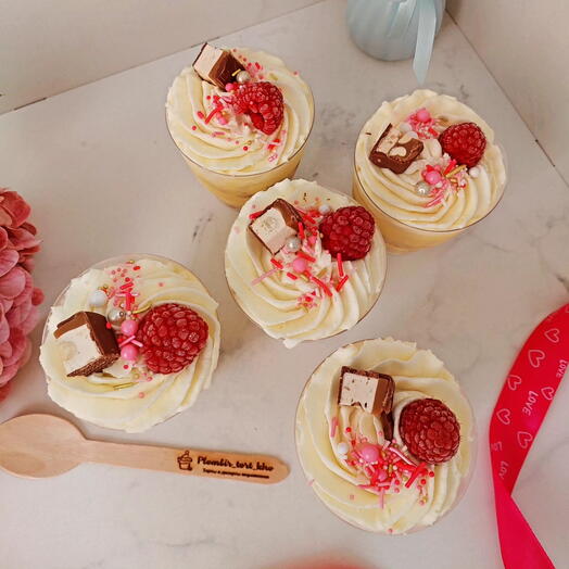 Трайфлы с мороженым 🍓 5 шт