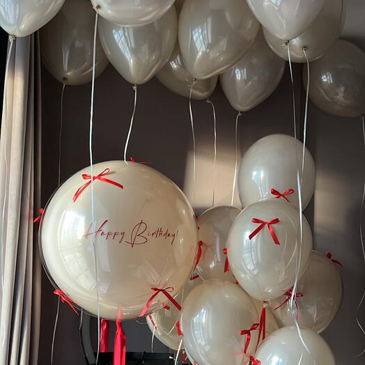 Набор шаров Happy birthday