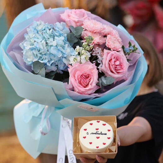 Букет «Диана» бенто в подарок