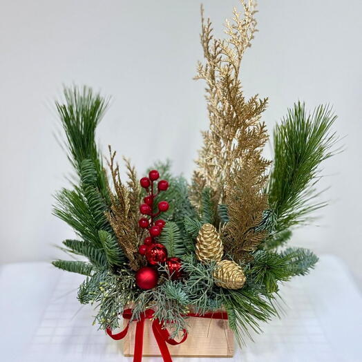 Композиция из хвои NORDIC GOLD
