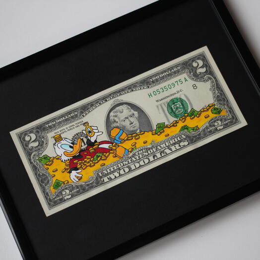 Интерьерная картина "Скрудж"