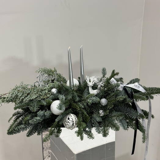 Настольная новогодняя композиция