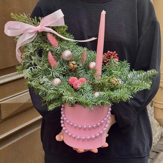 Новогодняя композиция «Барби»