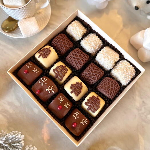 Маршмеллоу в шоколаде «зимняя сказка»