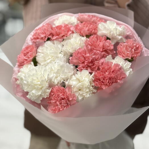 Букет из диантусов ( гвоздик)