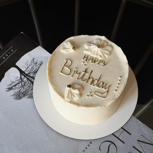 Бенто торт с цветами , happy birthday