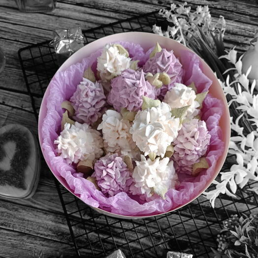 Коробка Зефира Сирень