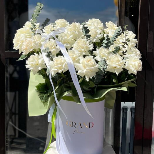 Цветы в коробке XXL