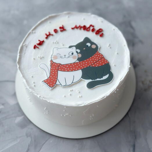 Бенто торт ко дню всех влюбленных