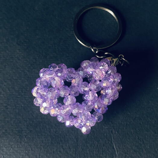 Брелок Mini heart 💜