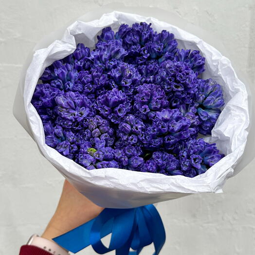 Букет великолепных синих гиацинтов 💙